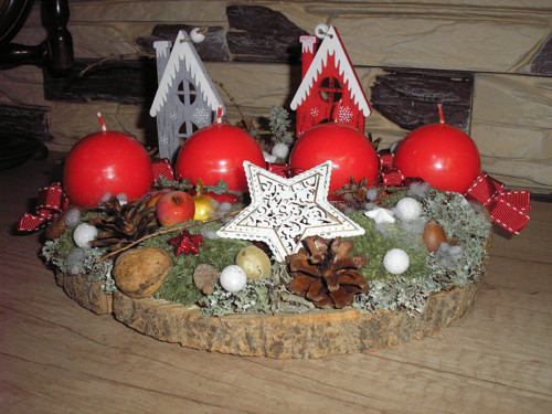 Adventní věnec netradičně — foto 2