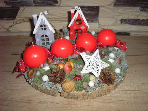 Adventní věnec netradičně — foto 3