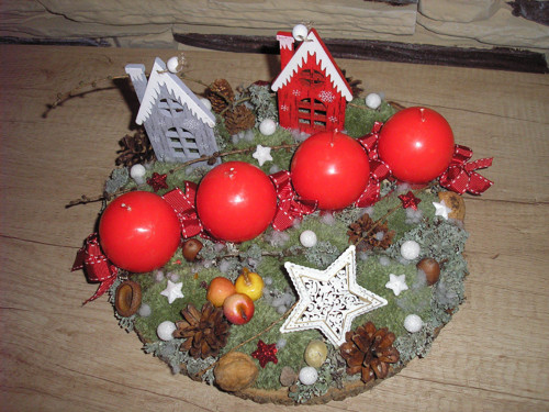 Adventní věnec netradičně — foto 4