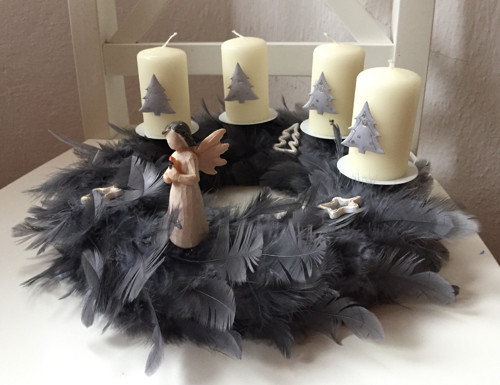 Adventní věnec. — foto 2