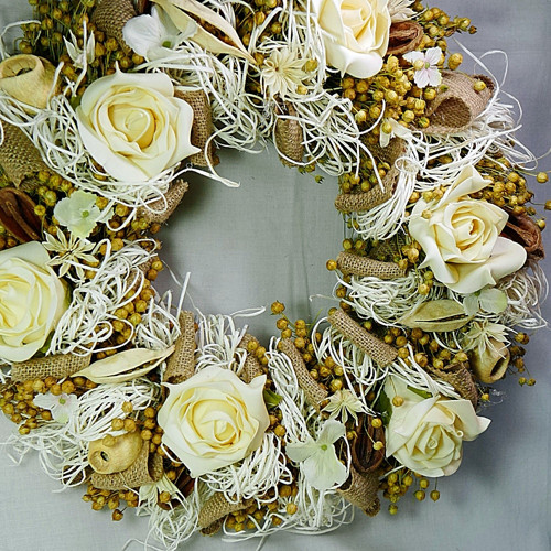 Celoroční věnec A lá Shabby — foto 3
