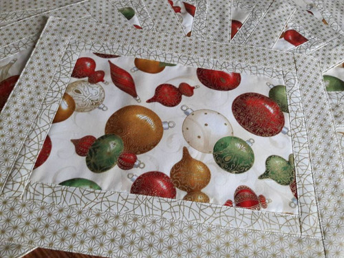 Vánoční prostírání "Barevné ozdoby RK" — foto 4