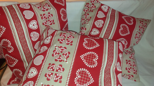 Vánoční povlaky se srdíčky — foto 6