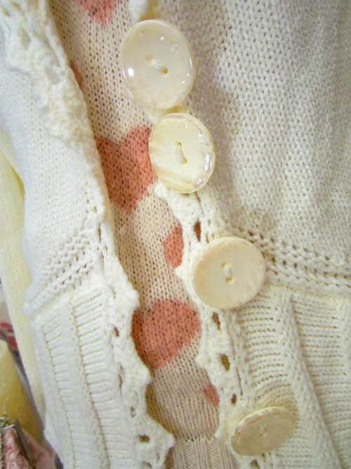 Svetřík cream romantic — foto 2