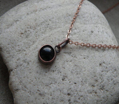 Přívěšek - polodrahokamy - onyx — foto 3