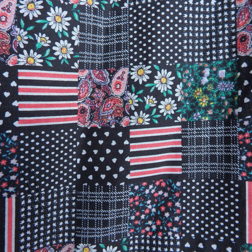 Opravdická kolová, falešný patchwork — foto 2