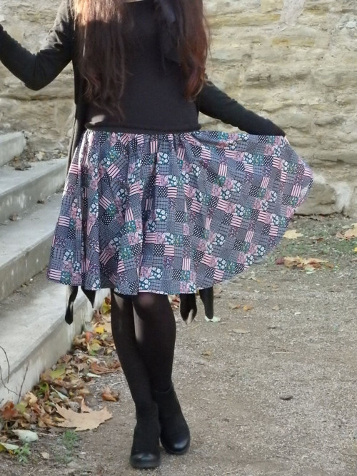 Opravdická kolová, falešný patchwork — foto 6