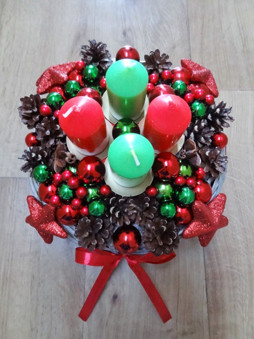 Adventní svícen - barva na přání — foto 2