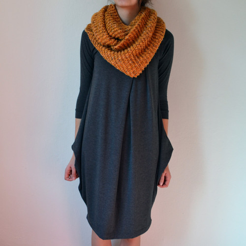 Šaty WIDE Grey- RESERVE — foto 2