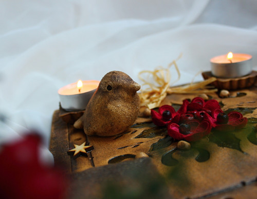 Adventní svícen s ptáčkem 1. — foto 6