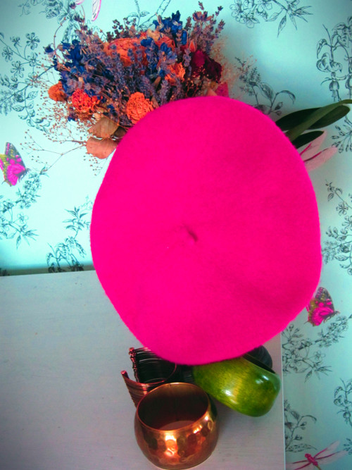 Baret fuchsia — foto 2