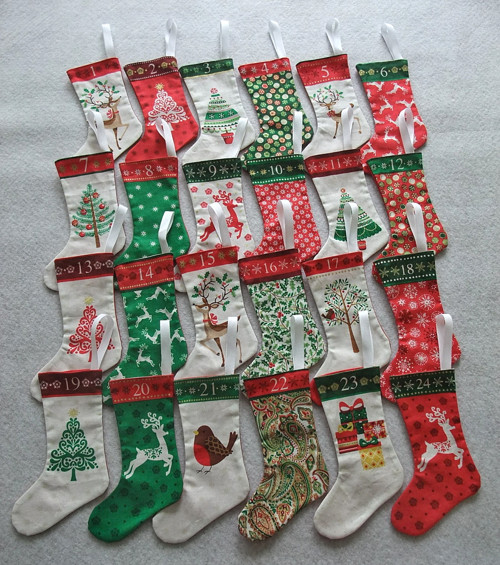 Adventní ponožkový kalendář — foto 2