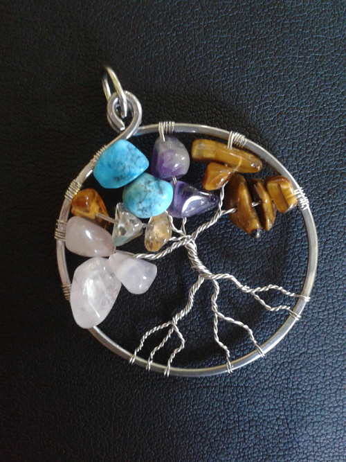 Amulet STROM ŽIVOTA - chirurgická ocel — foto 3