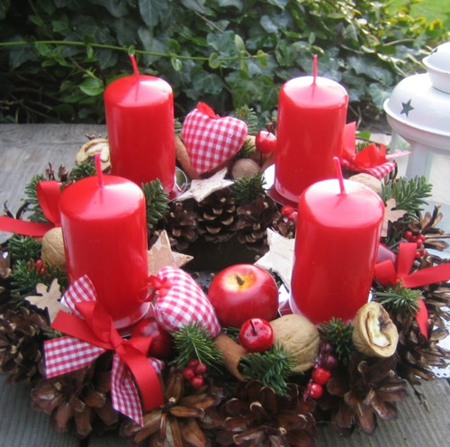 Adventní věnec se srdíčky - rezervace — foto 5