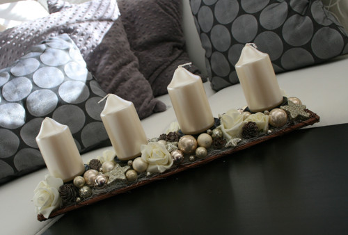 Adventní štola smetanová — foto 5