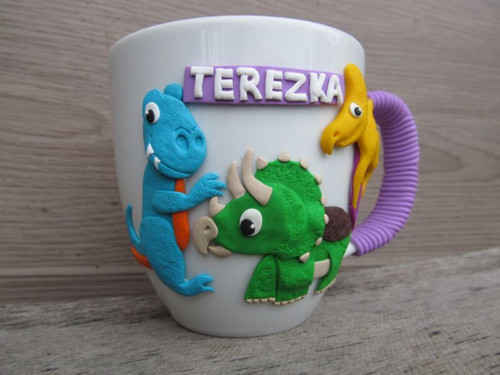 Hrníček s DINOSAURY — foto 2