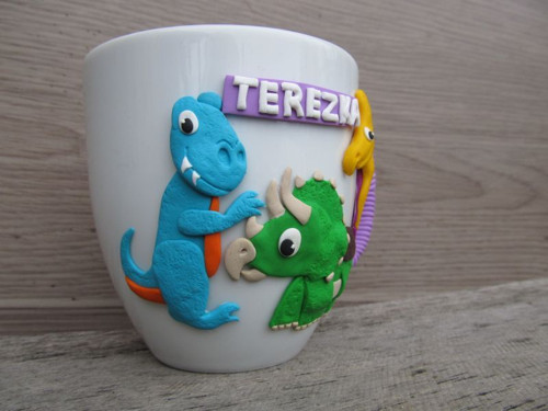 Hrníček s DINOSAURY — foto 3
