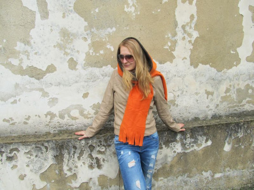 Šála s kapucí DÁMSKÁ — foto 3