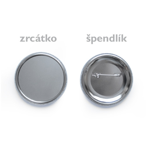 MIKULÁŠ / zrcátko 56 mm (čert) — foto 2