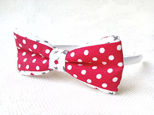Romantic dots headband — foto 2