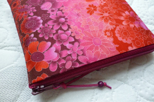 Pink bordó - taštička do kabelky — foto 4