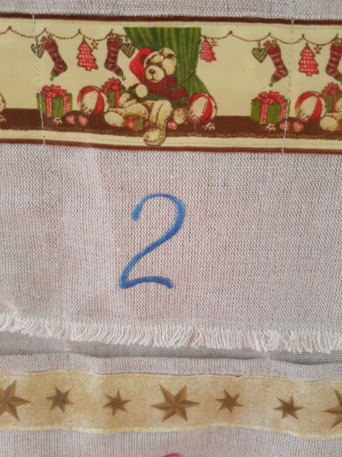 Látkový adventní kalendář — foto 3