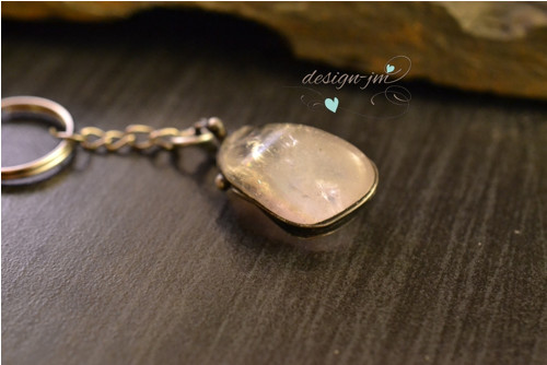 Klíčenka - křišťál aqua aura — foto 2