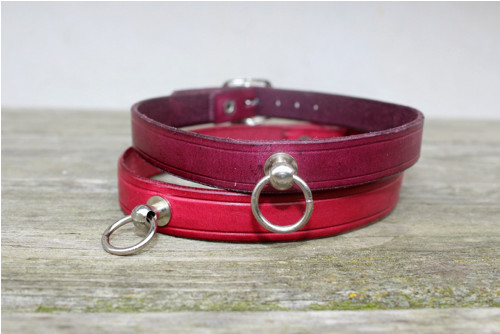 Obojky (chokery) - Pink & Purple — foto 3