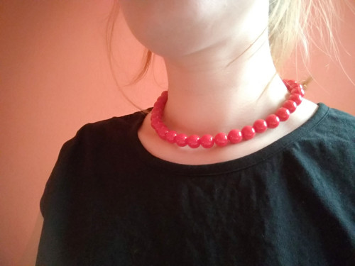 Červené korále Marge — foto 6