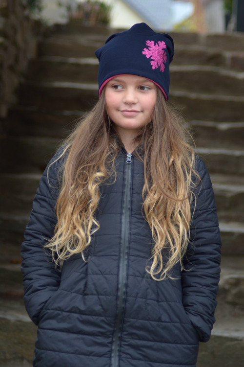 Čepička zimní šmoulí — foto 3