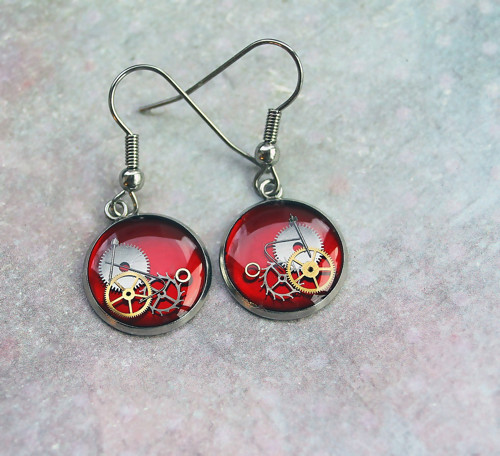 Earings /red/ — foto 2