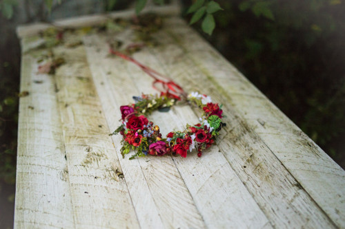 Boho věneček "s duší víly" — foto 5