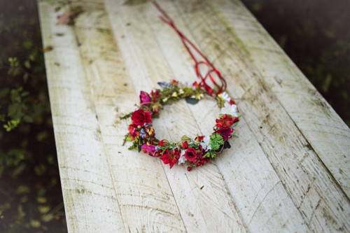 Boho věneček "s duší víly" — foto 6