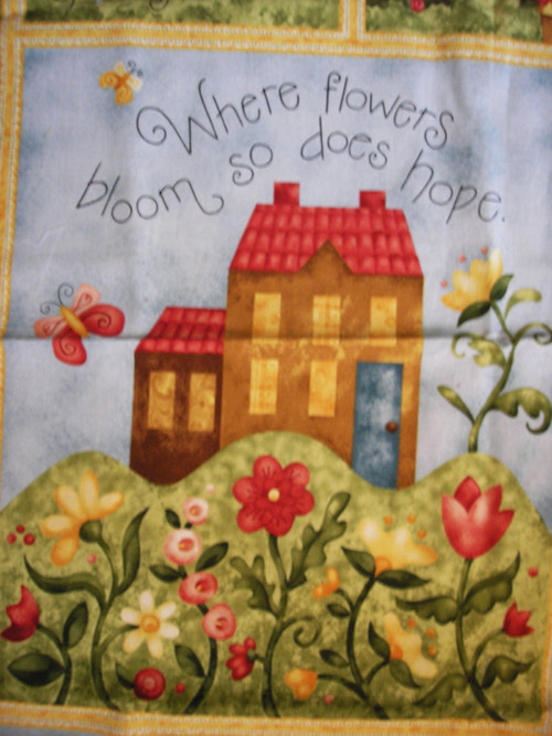 Látkový Panel Gardeners Use Flowers — foto 3