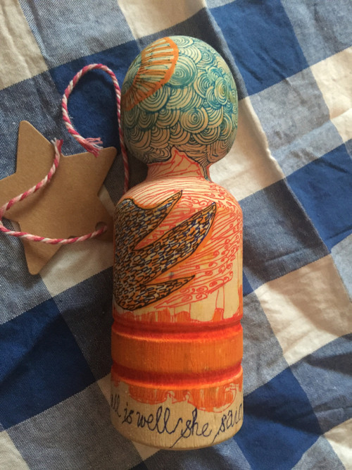 Ikona, panenka, kokeshi — foto 4