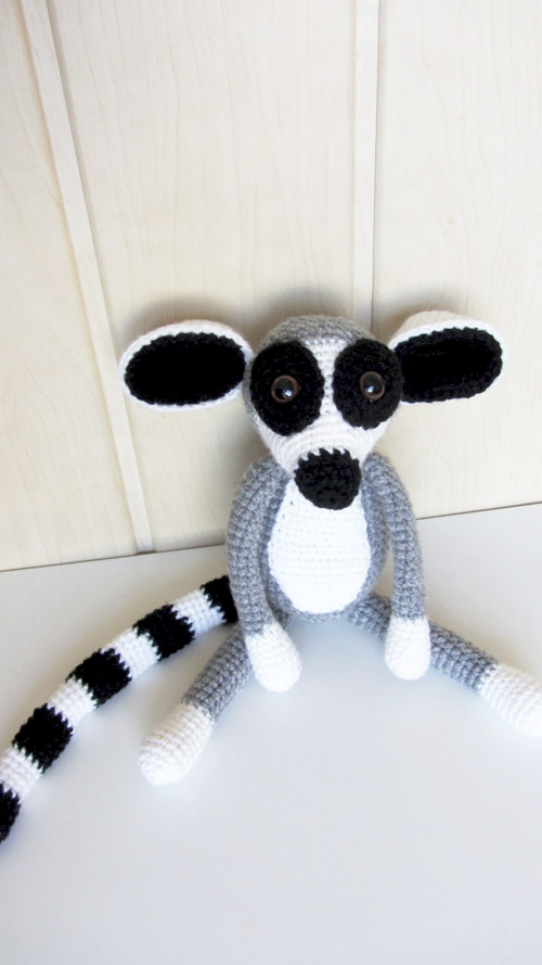 Háčkovaný lemur Filípek — foto 2