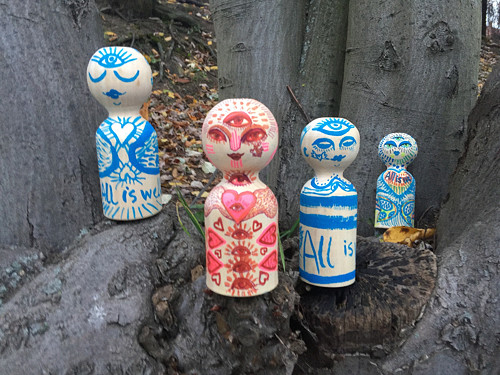 Ikona, panenka, kokeshi — foto 2