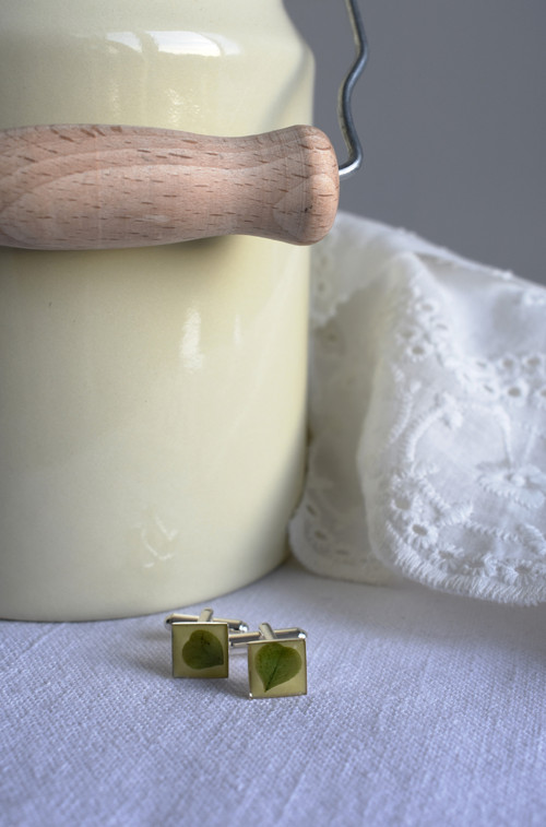 Manžetové knoflíčky "Srdce moje" — foto 2