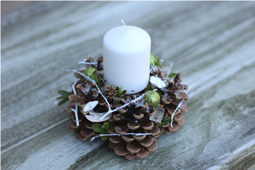 Adventní svícen zelený — foto 2