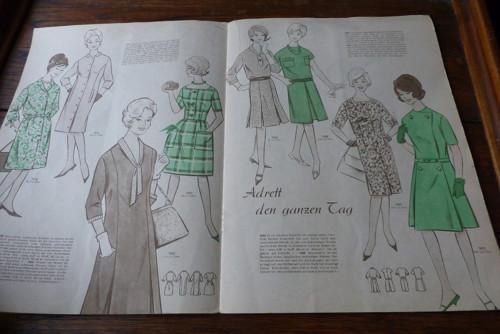 Mode und Schnitt 74/1963, móda, střihy! — foto 2