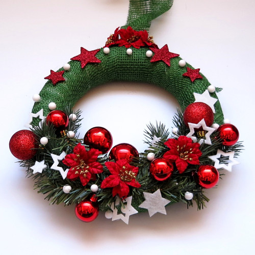 Adventní věnec závěsný — foto 2