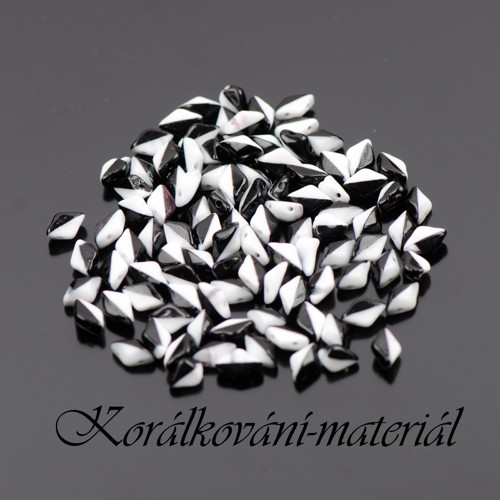 Dvoudírkové korálky DiamonDuo- Matubo — foto 4