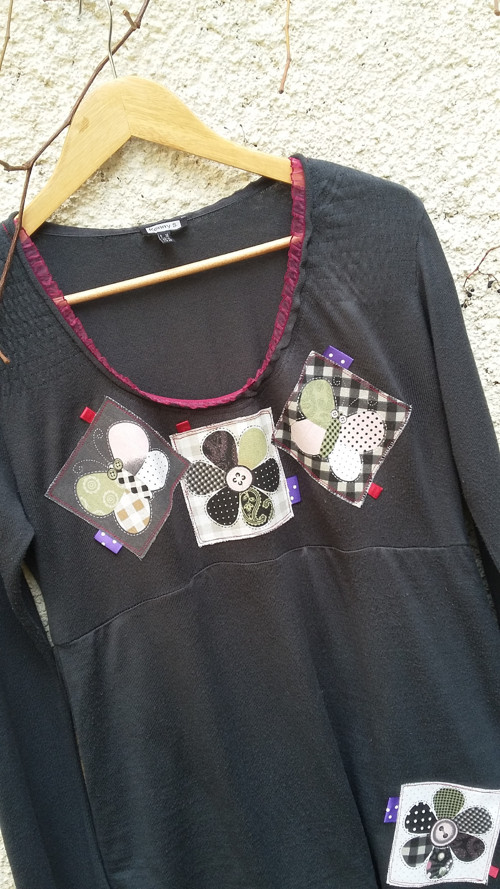 Kanýrová tunika, úplet — foto 2