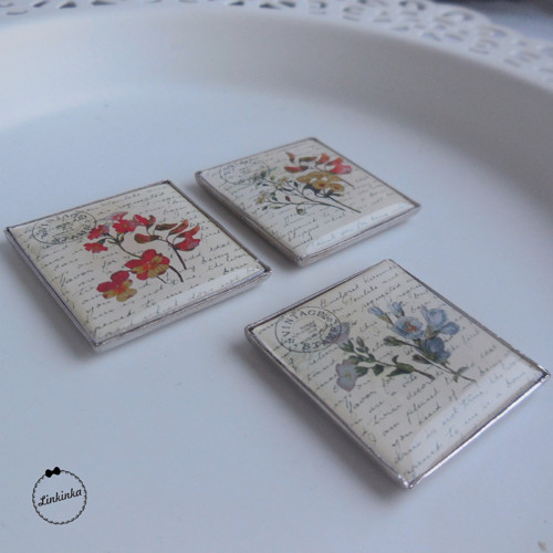 Listy z herbáře - magnetky — foto 3