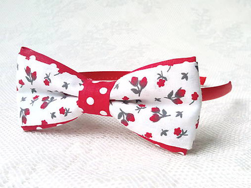 Romantic dots headband — foto 2