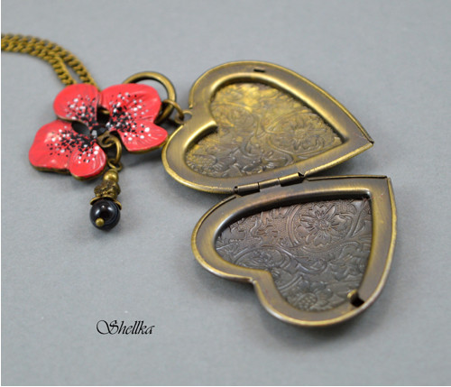 Medailonek s orchideí — foto 4