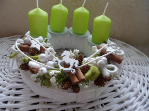 Věnec adventní zelený — foto 2