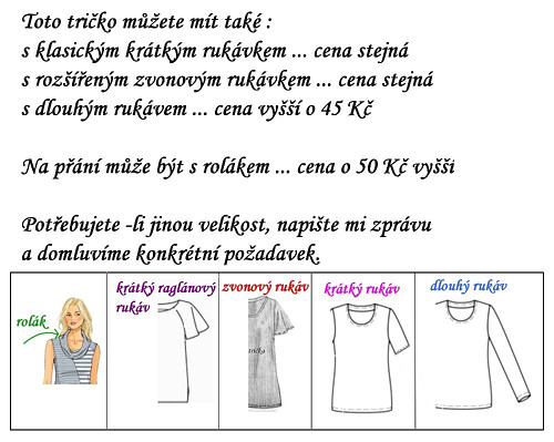 Tričko motiv podzimní les — foto 4