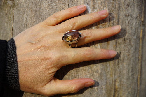 Nerezový prsten.." Dragon egg " — foto 5