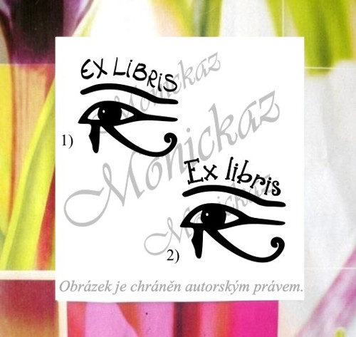 Ex Libris Horovo oko 24 d, e). Razítko. — foto 2